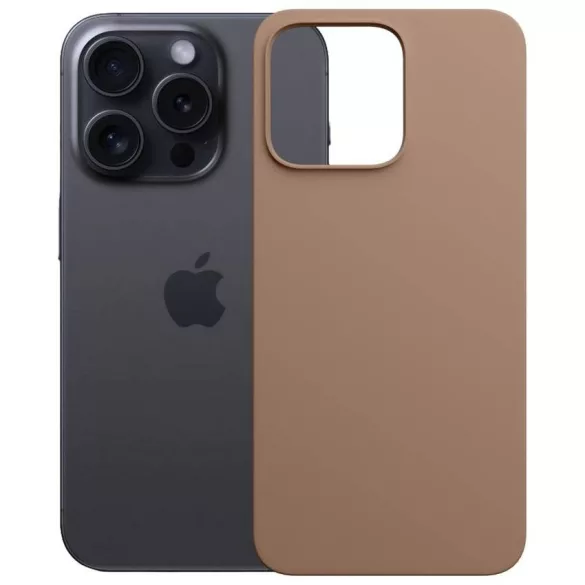 3MK Hardy MagSilicone tok Apple iPhone 15 Pro Sötétarany