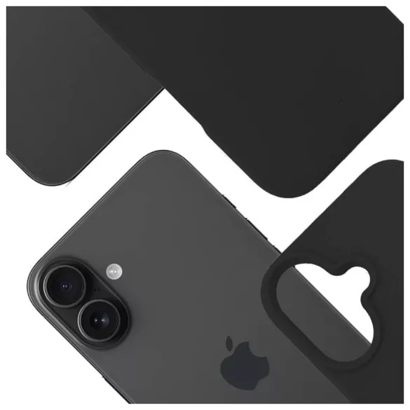 3MK Hardy MagSilicone Case for Apple iPhone 16 Plus grafit