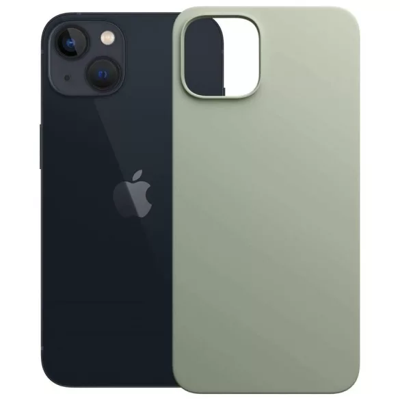 3MK Hardy MagSilicone Case for Apple iPhone 15 Zöld