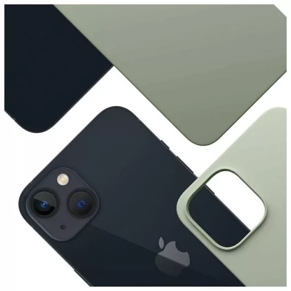 3MK Hardy MagSilicone Case for Apple iPhone 15 Zöld