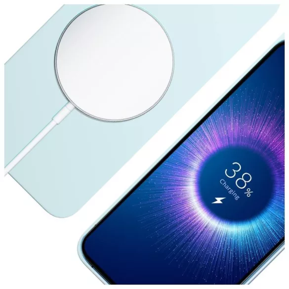 3MK Hardy MagSilicone tok Apple iPhone 14 Plus kék színhez