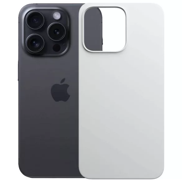 3MK Hardy MagSilicone tok Apple iPhone 13 Pro ezüst színű készülékhez