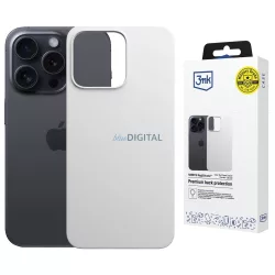   3MK Hardy MagSilicone tok Apple iPhone 13 Pro Max ezüst színű tokhoz