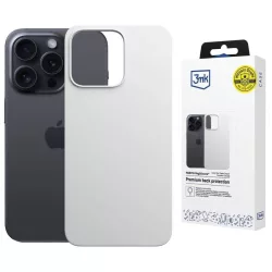   3MK Hardy MagSilicone tok Apple iPhone 15 Pro ezüst színű készülékhez