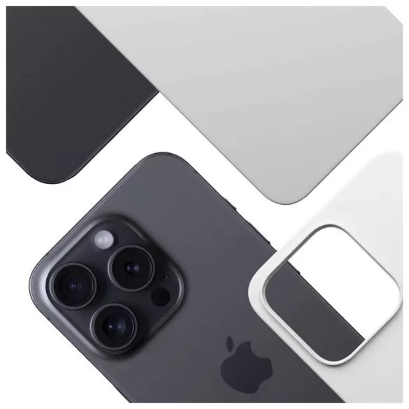 3MK Hardy MagSilicone tok Apple iPhone 14 Pro Max fehér színhez