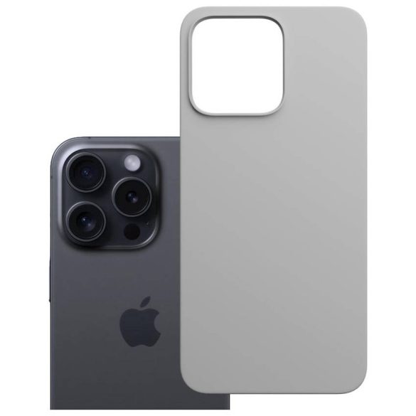 3MK Hardy MagSilicone tok Apple iPhone 16 Pro titániumhoz