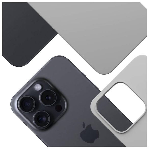 3MK Hardy MagSilicone tok Apple iPhone 16 Pro titániumhoz