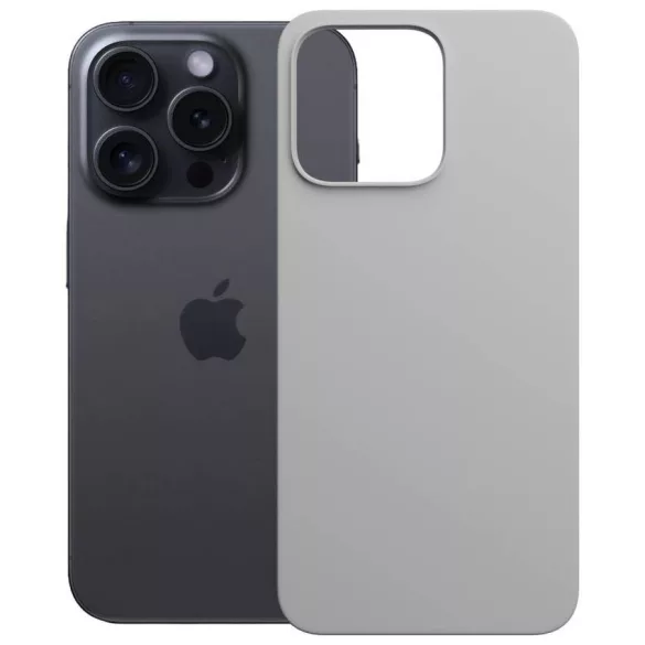 3MK Hardy MagSilicone tok Apple iPhone 16 Pro Max Titanium készülékhez