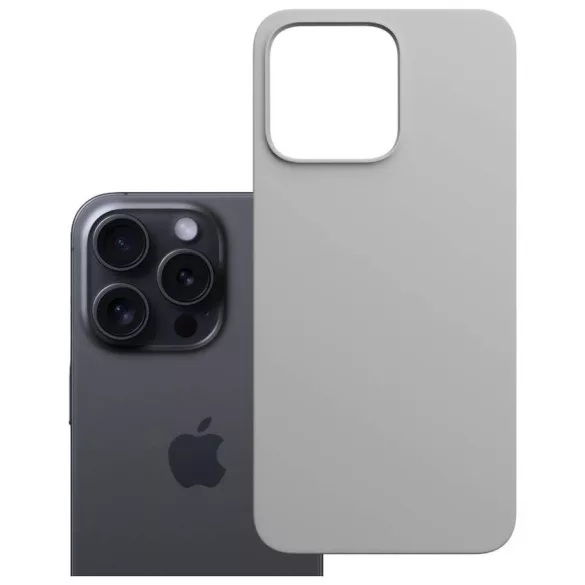 3MK Hardy MagSilicone tok Apple iPhone 16 Pro Max Titanium készülékhez