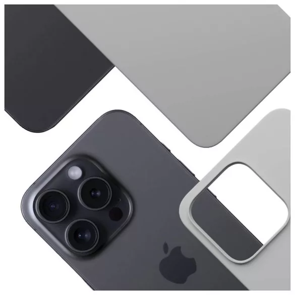 3MK Hardy MagSilicone tok Apple iPhone 16 Pro Max Titanium készülékhez