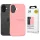 3MK Hardy MagSilicone tok Apple iPhone 16 Plus rózsaszínű készülékhez