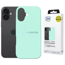   3MK Hardy MagSilicone tok Apple iPhone 16 Plus tenger kék színű tokhoz