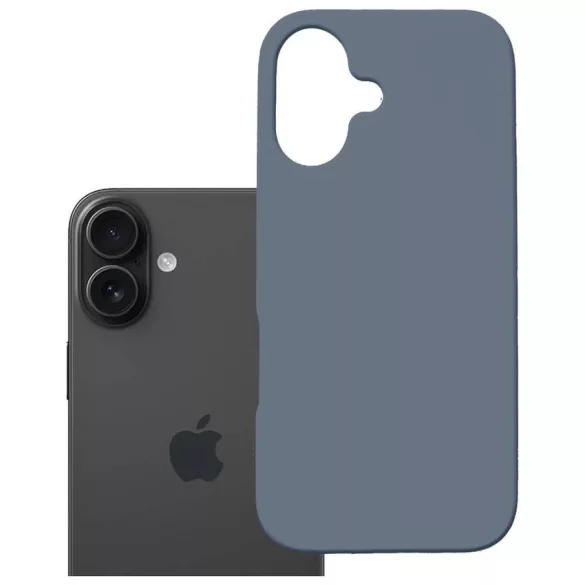 3MK Hardy MagSilicone tok Apple iPhone 16 Ultramarin