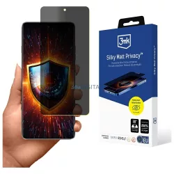   3MK selymesen matt adatvédelmi fólia a Motorola Edge 60 Pro készülékhez