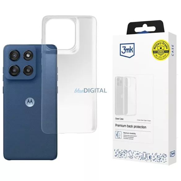 3MK átlátszó Tok tok Motorola Moto Edge 60/60 Fusion készülékhez