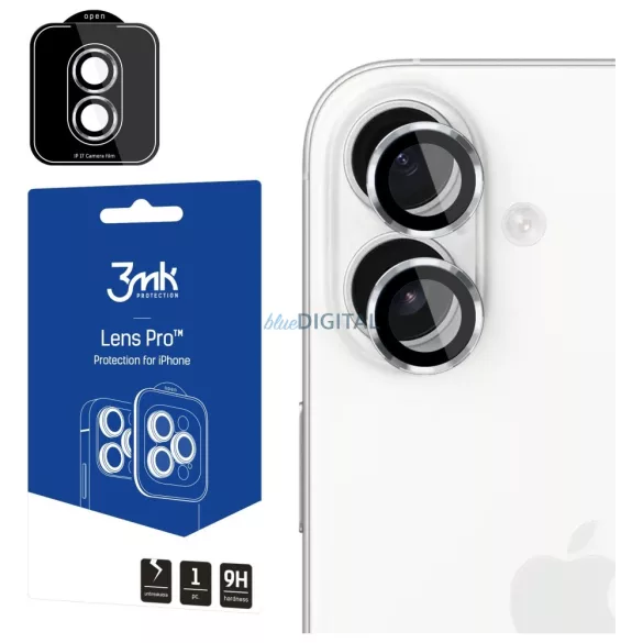 3MK Lens Protection Pro Apple iPhone 17, ezüst színben