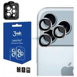   3MK Lens Protection Pro objektívvédő Apple iPhone 17 Pro / 17 Pro Max készülékekhez, ezüst színű