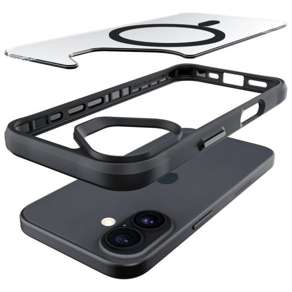 Tojás 3MK Satin Amor MagCase az Apple iPhone 17 átlátszó