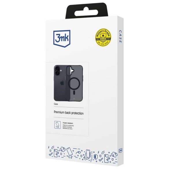tok 3MK Smoke MagCase az Apple iPhone 17 készülékhez