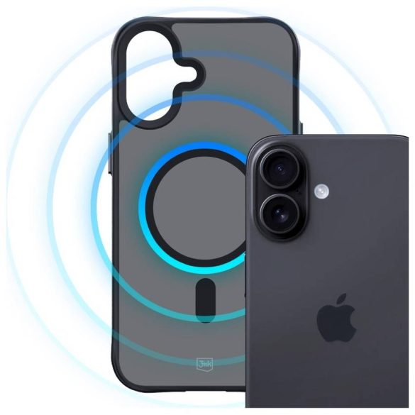 tok 3MK Smoke MagCase az Apple iPhone 17 készülékhez
