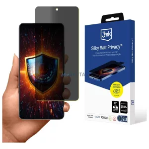 3MK Selymes matt adatvédelmi fólia a Realme GT 7T készülékhez