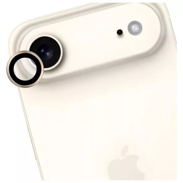 Kamera lencsevédelem 3MK Lens Protection Pro Apple iPhone Air készülékhez arany színű
