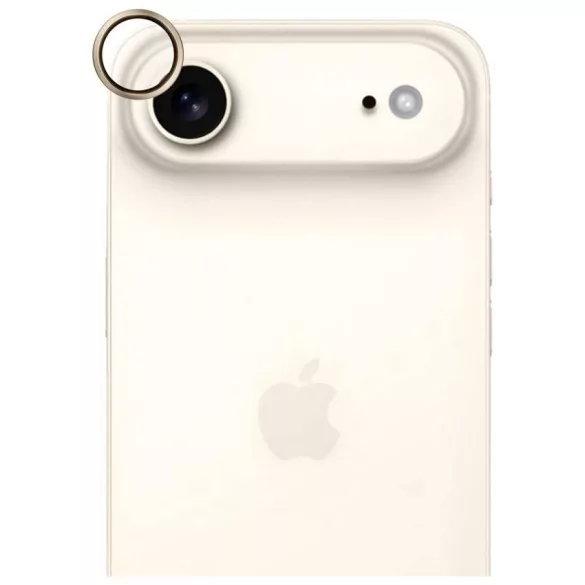 Kamera lencsevédő 3MK HARDY Lens Protection Pro Apple iPhone 17 Airhez arany színű