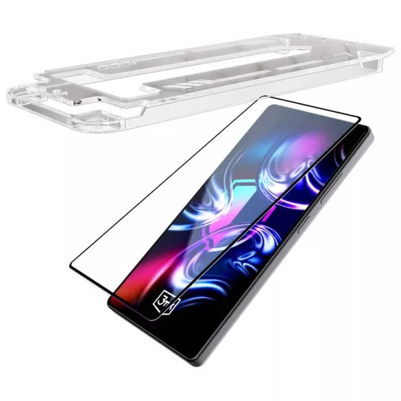 3MK HardGlass Max edzett üveg applikátorral Apple iPhone 15/16 készülékhez