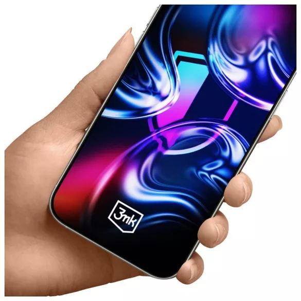 3MK HardGlass Max edzett üveg applikátorral Apple iPhone 13 Pro Max/14 Plus készülékhez