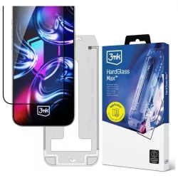   3MK HardGlass Max edzett üveg applikátorral a Samsung Galaxy A26 5G számára
