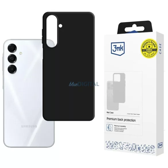 3MK Matt tok Samsung Galaxy A17 5G - fekete