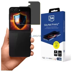   3MK Silky Matt Privacy magánéletvédő fólia Samsung Galaxy Z Flip6 / Flip7 FE készülékhez