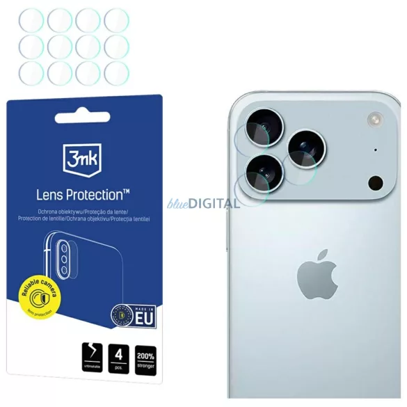 3MK Lens Protect objektívvédő Apple iPhone 17 Pro készülékhez