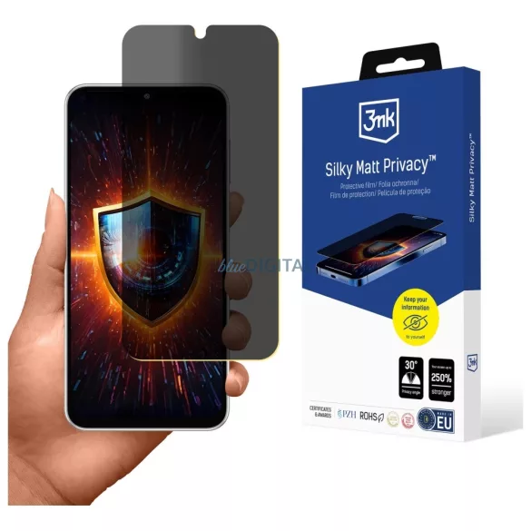 3MK Silky Matt Privacy magánéletet védő fólia Samsung Galaxy M36