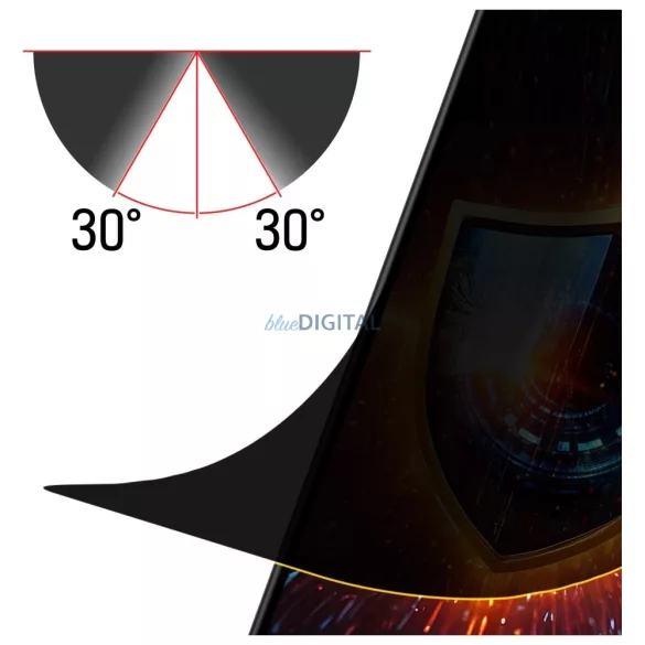 3MK Silky Matt Privacy magánéletvédő fólia Samsung Galaxy A17 5G