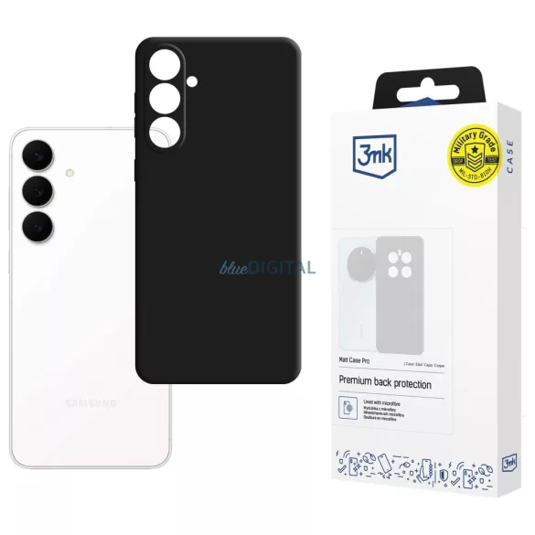 3MK Matt tok Pro Samsung Galaxy S25 FE fekete