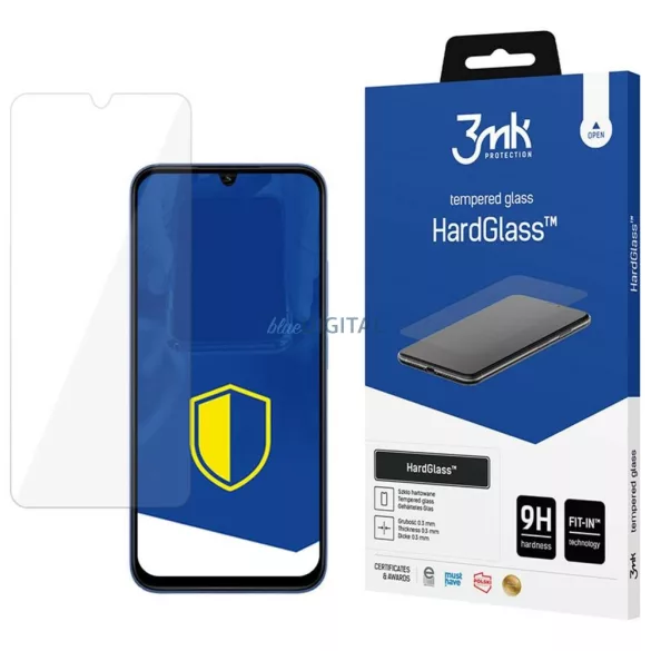 3MK HardGlass edzett üveg a Redmi 15C 4G/5G készülékhez
