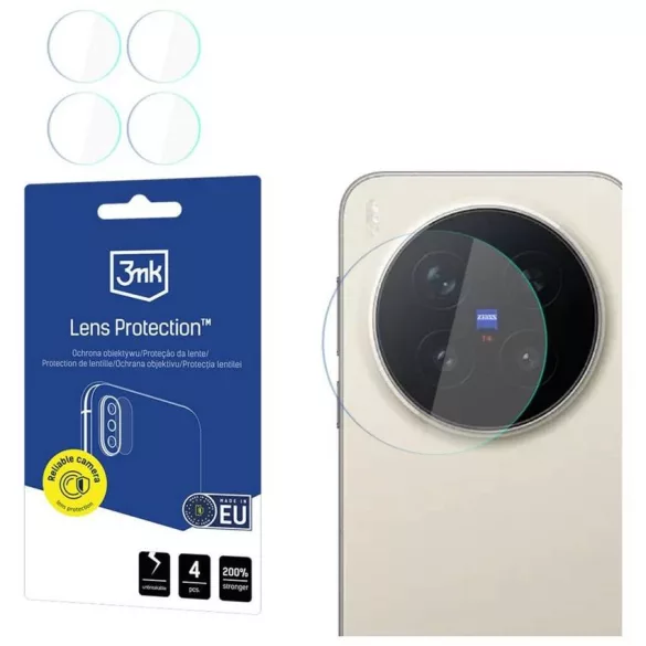 3MK lencsevédő Vivo X300 Pro 4db Vivo X300 Pro 4db objektívhez