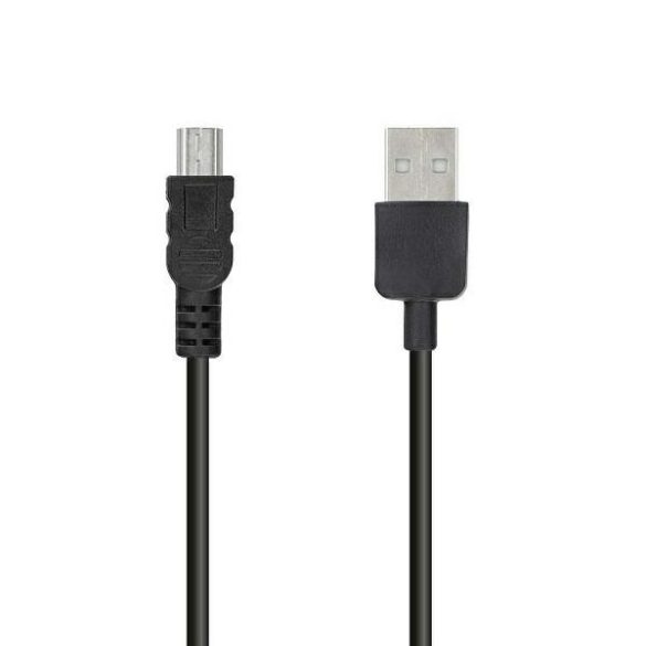 Univerzális kábel mini USB fekete 1m
