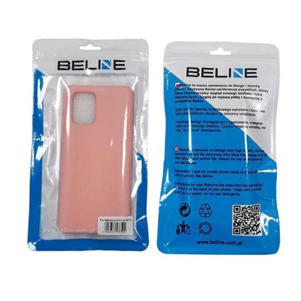 Beline Tok szilikon Samsung Galaxy S10 Lite G770/A91 rózsaarany tok
