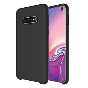 Beline Tok szilikon Samsung Galaxy S10 Plus fekete/szilikon tok