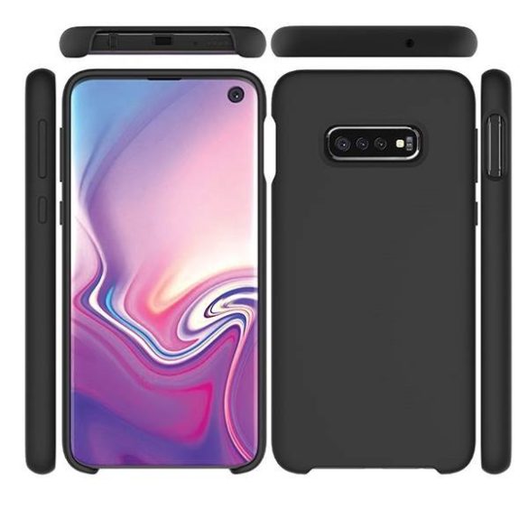 Beline Tok szilikon Samsung Galaxy S20 G980 szilikon tok, fekete