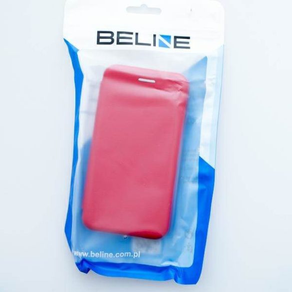 Beline Tok mágneses könyvtok Huawei Y6p piros tok