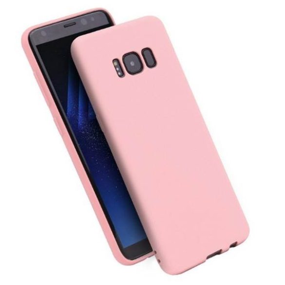 Beline Tok Candy Samsung M21 M215 világos rózsaszín tok