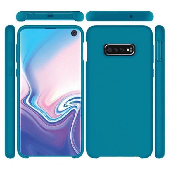 Beline Tok Silicone Huawei Y5p szilikon kék tok