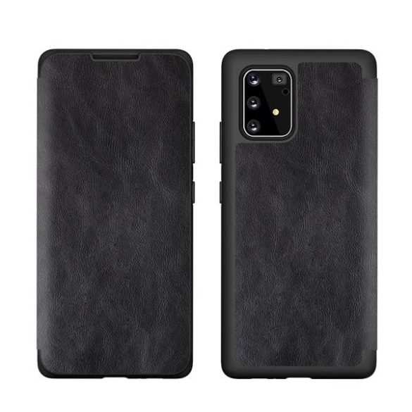 Beline Leather Book könyvtok iPhone 12 Mini - fekete