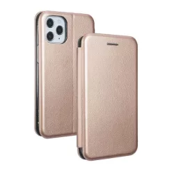   Beline Tok mágneses könyvtok iPhone 12 mini rózsaarany tok