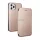 Beline Tok mágneses könyvtok iPhone 12 mini rózsaarany tok