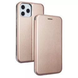   Beline Tok mágneses könyvtok iPhone 12/12 Pro 6,1" rózsaarany