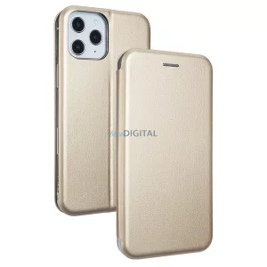 Beline Tok mágneses könyvtok iPhone 12 Pro Max 6,7" arany